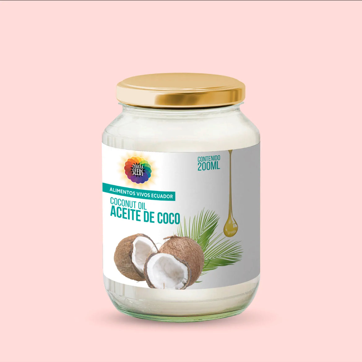 Aceite de coco extra virgen, Chakra Seeds