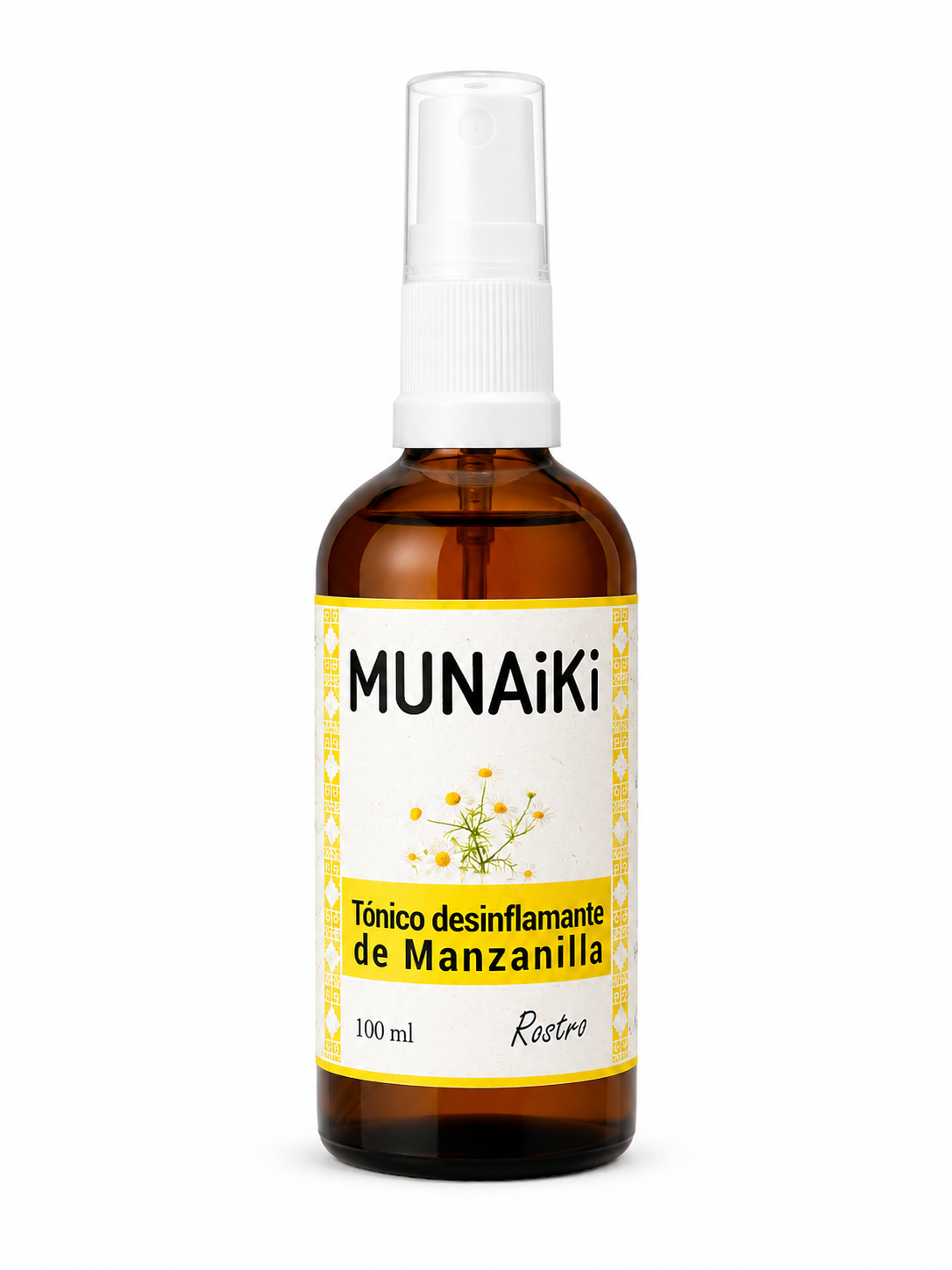 Tónicos de Flor de Jamaica, Lavanda, Manzanilla y para el acné, Munaiki, 100ml