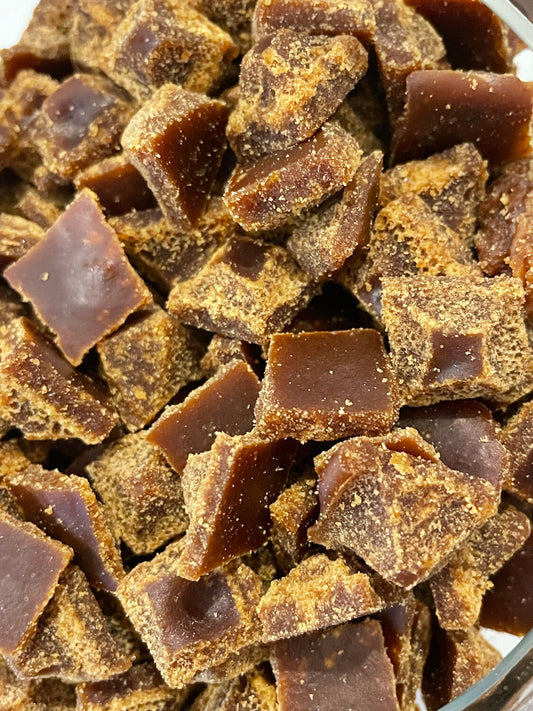 Caramelos de jengibre, cúrcuma y uña de gato