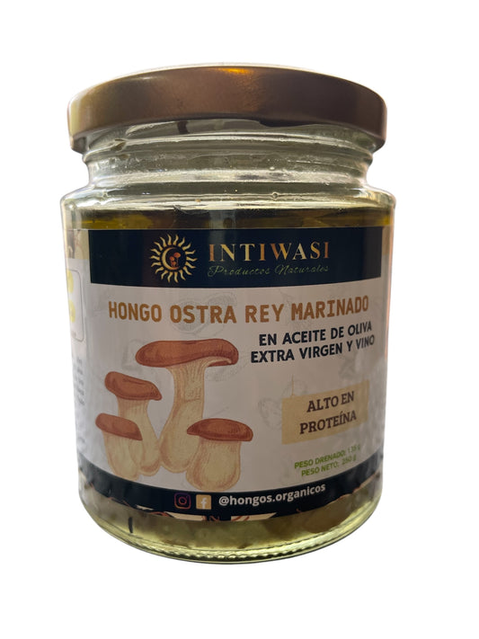 Hongo ostra rey marinado, Intiwasi, 250g