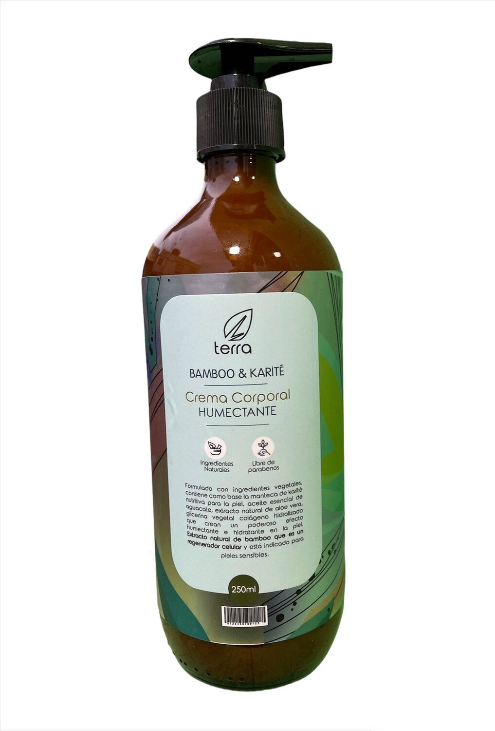 Crema Corporal de Bamboo y Karité, Ecoterra