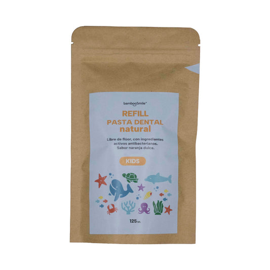 Refill pasta dental natural Kids, Bamboosmile