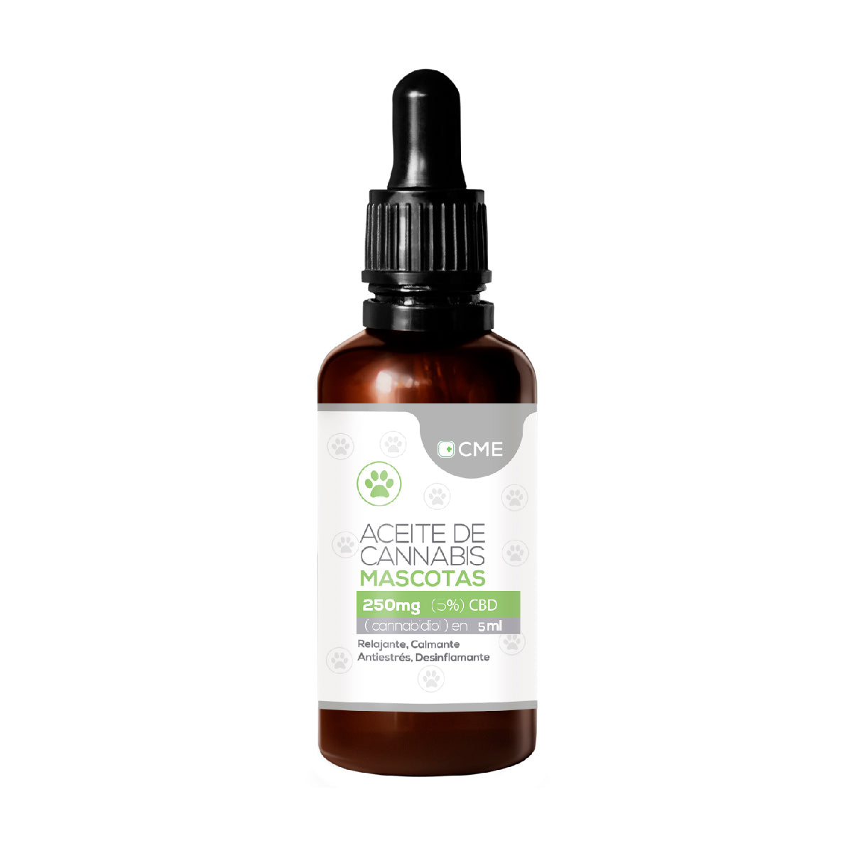 CBD Aceite de Cannabis-Mascotas-, Cme, 5%