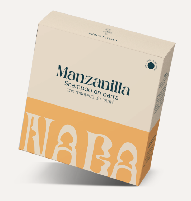 Shampoo sólido, Naba, 100g