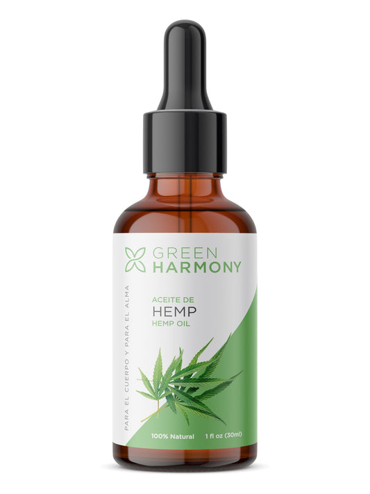 Aceite de Hemp, Green Harmony, 30ml