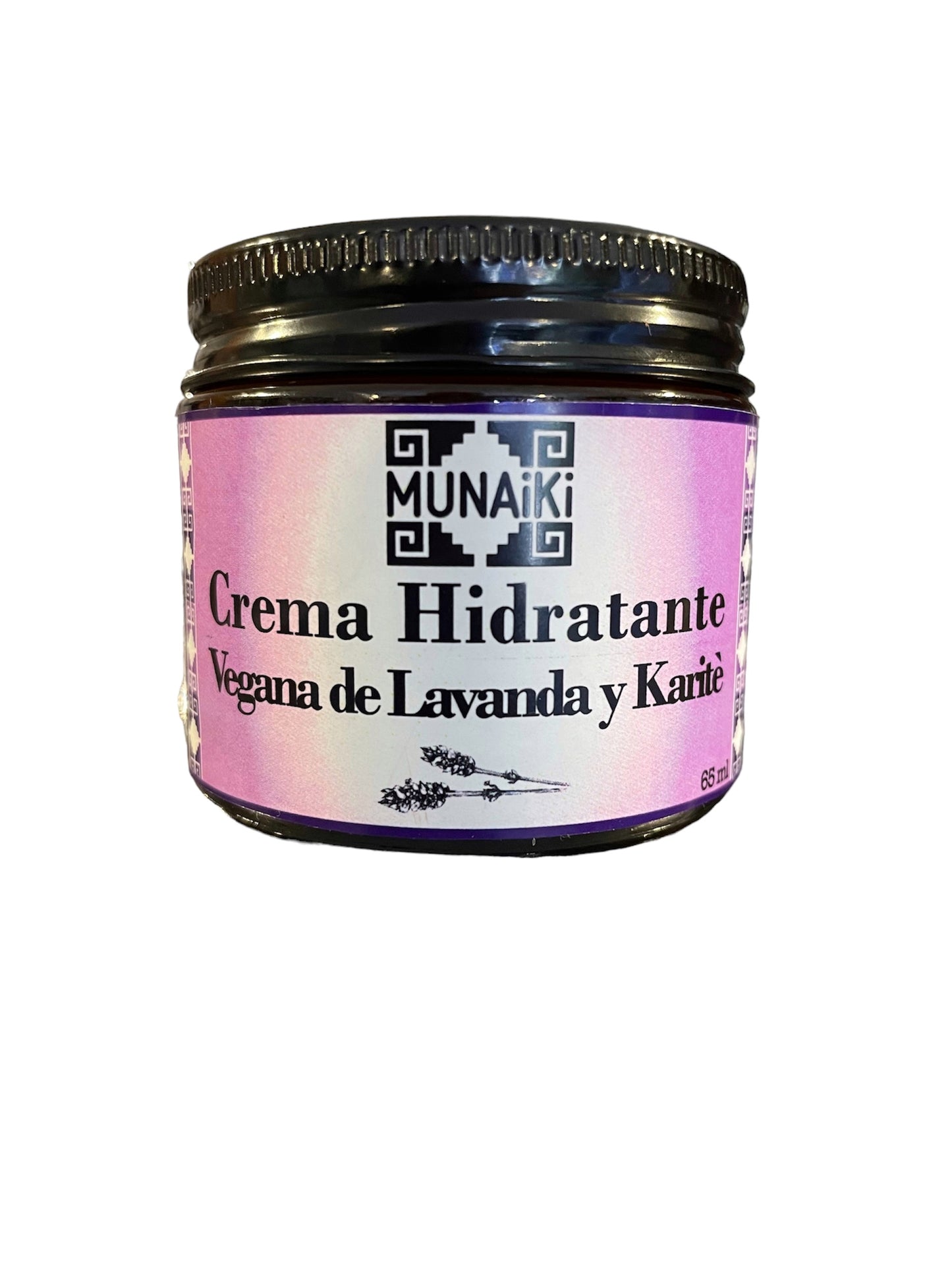 Crema Hidratante de Lavanda y Karité, Munaiki, 65g