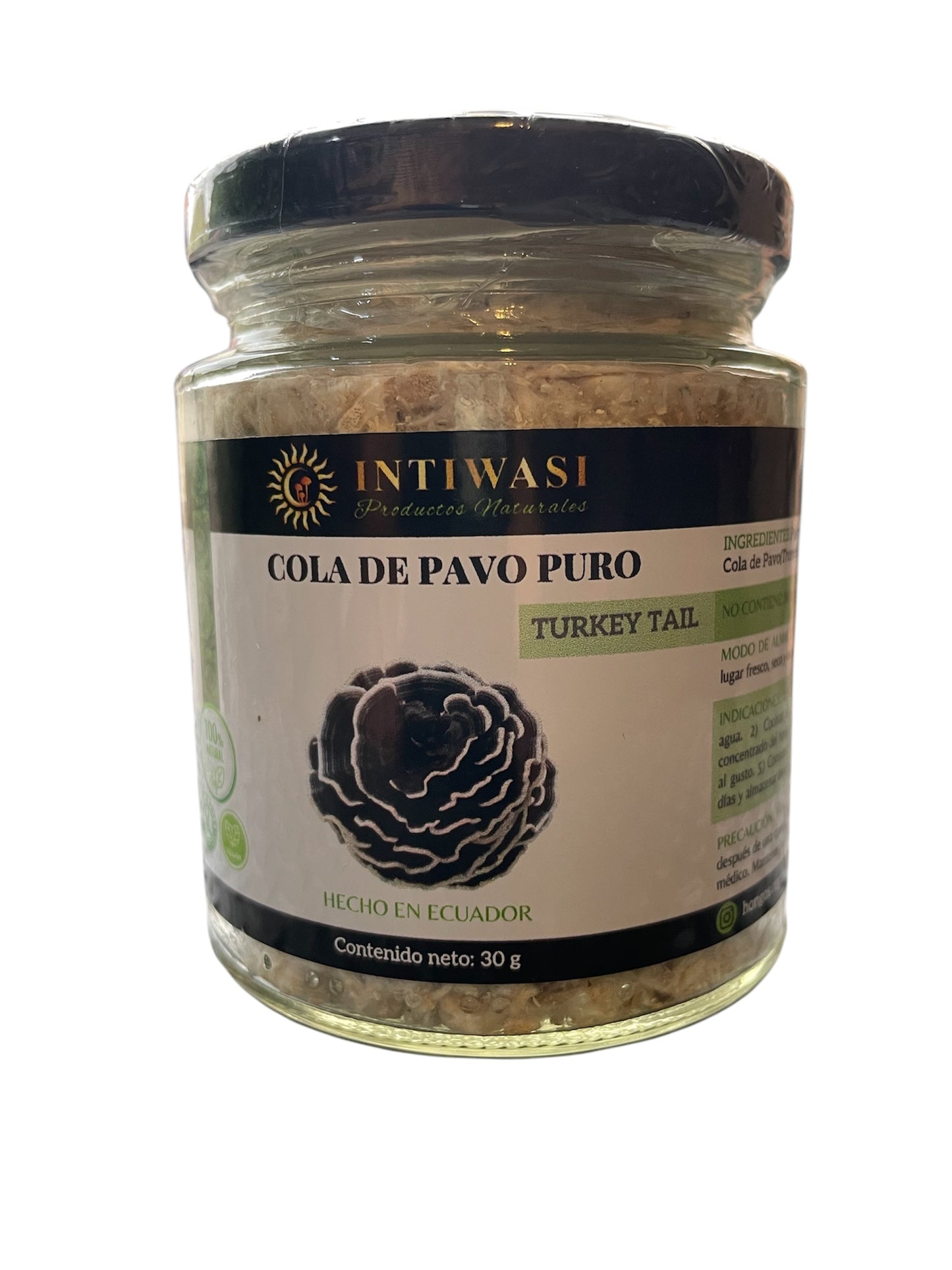 Cola de Pavo Puro, Intiwasi, 30g