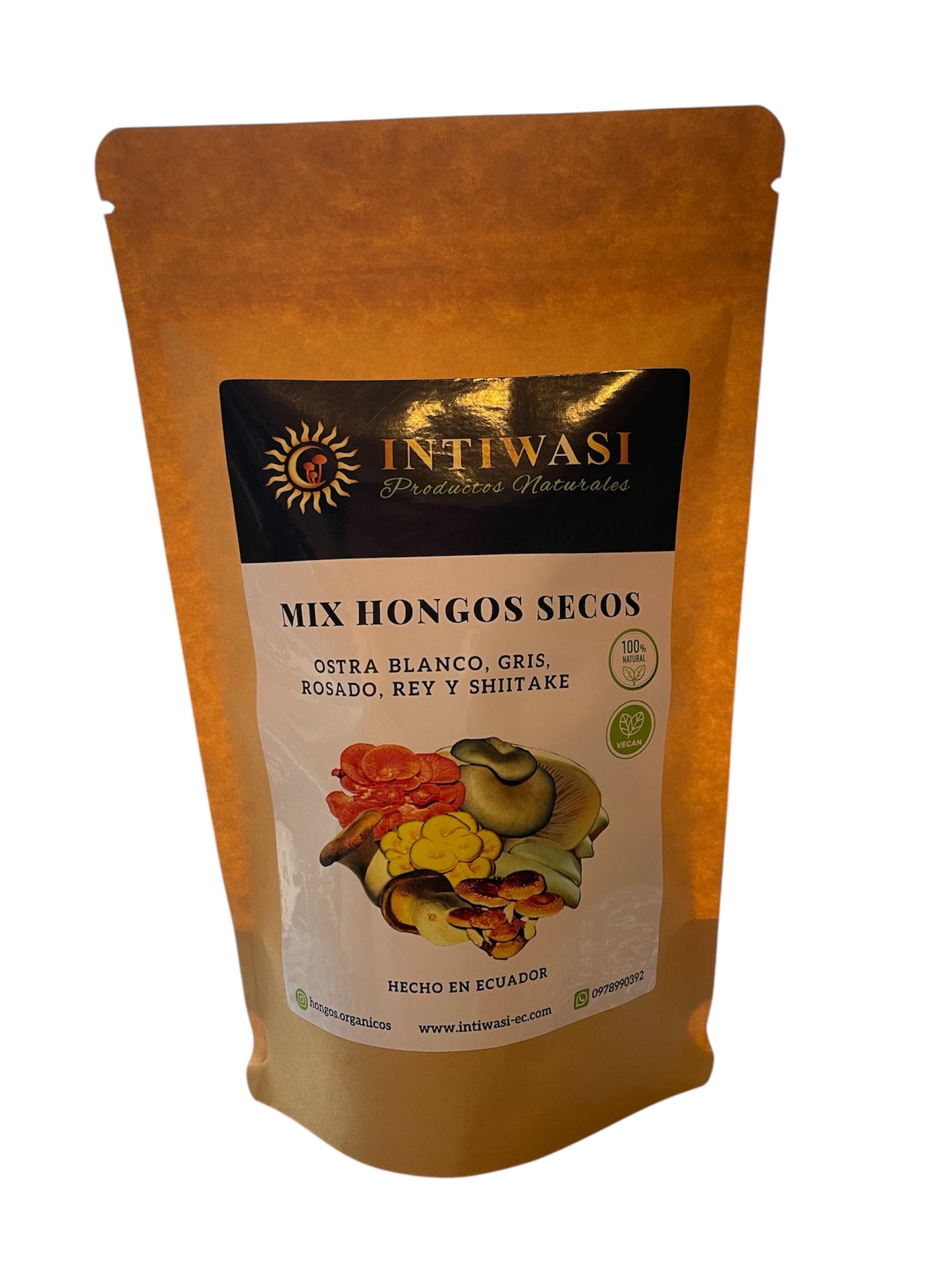 Mix hongos secos, Intiwasi