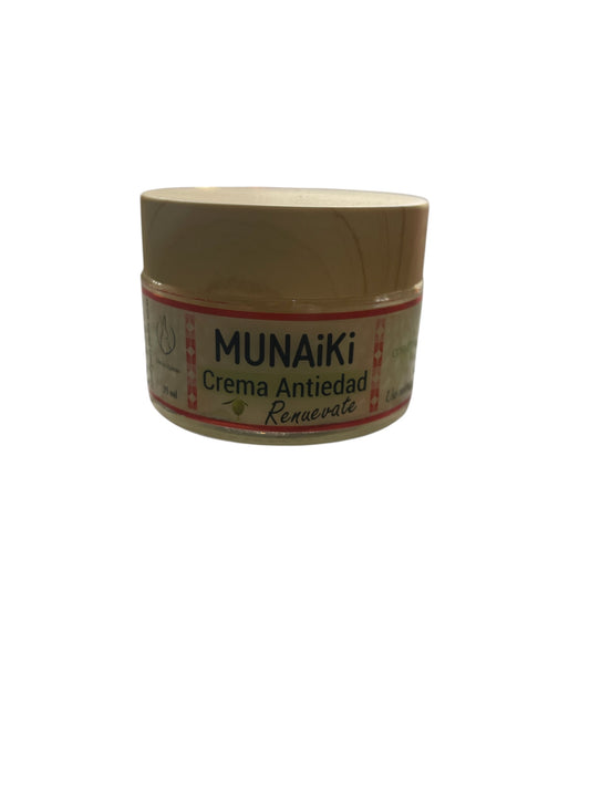 Crema antiedad, Munaiki