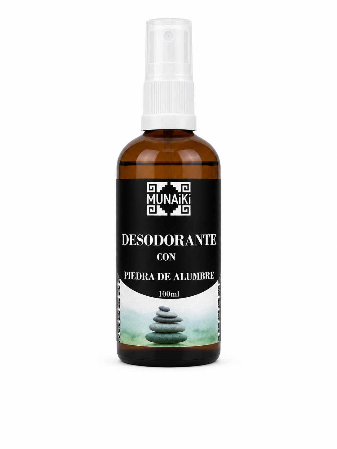 Desodorante con Alumbre en spray, Munaiki, 100ml