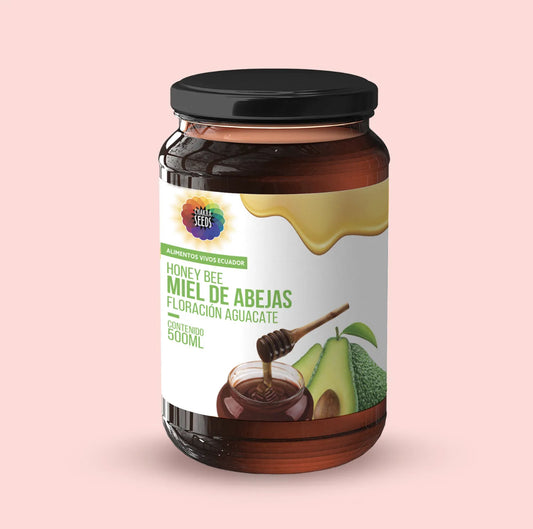 Miel de Abeja Floración Aguacate, Chakra Seeds, 500ml