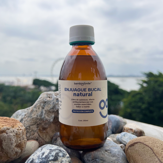 Enjuague bucal natural, bamboosmile, 250ml