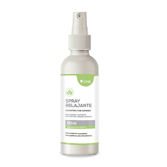 Spray relajante con extracto de cannabis, Cme, 60ml