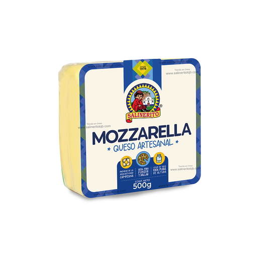 Queso mozzarella, Salinerito, 500g