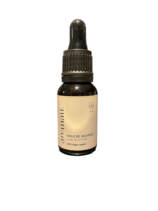 Serum, aceite de juventud, Huile de Jouvence, Ananau, 15ml